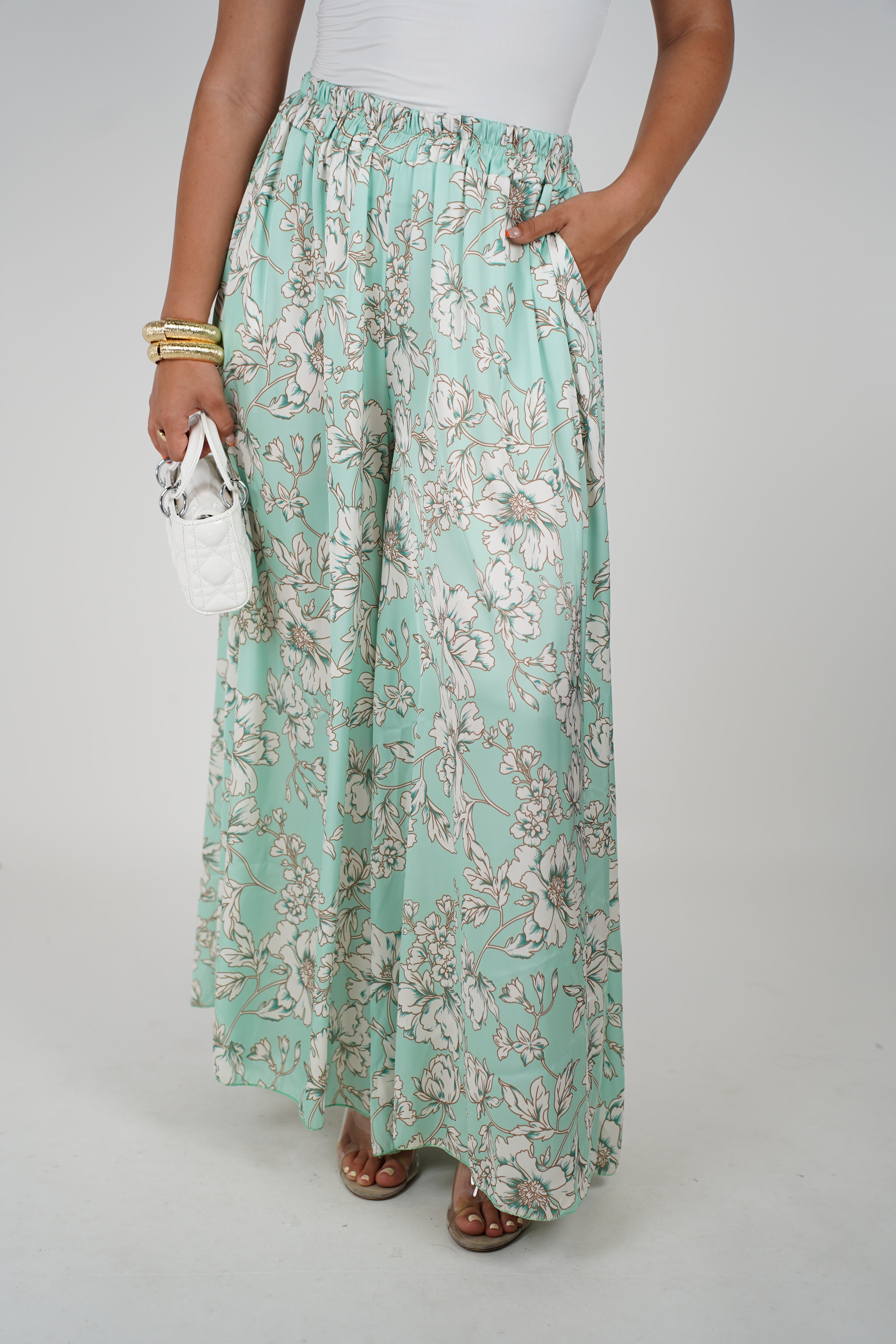 Pantalones de seda Marylin
